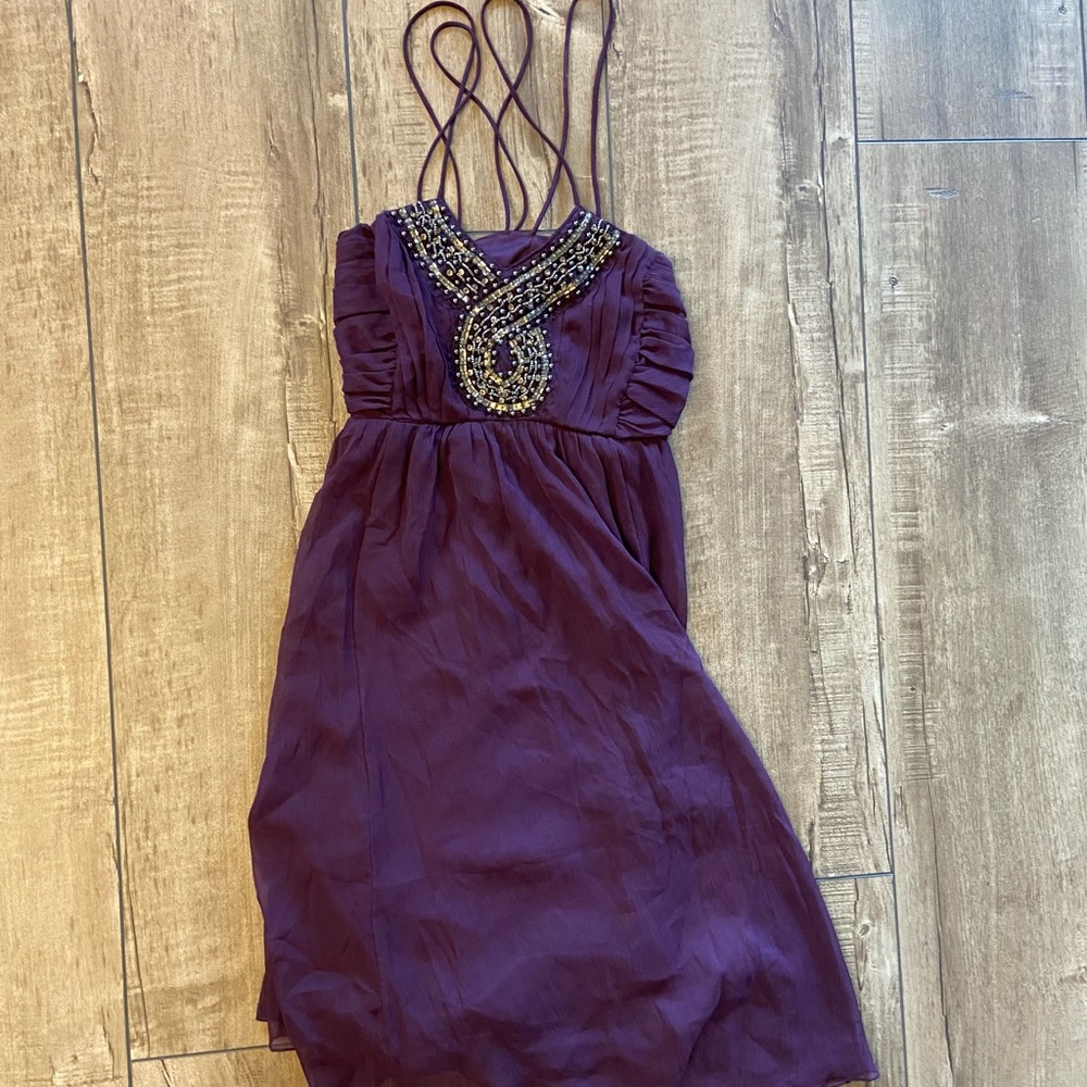 Beautiful chiffon maternity dress